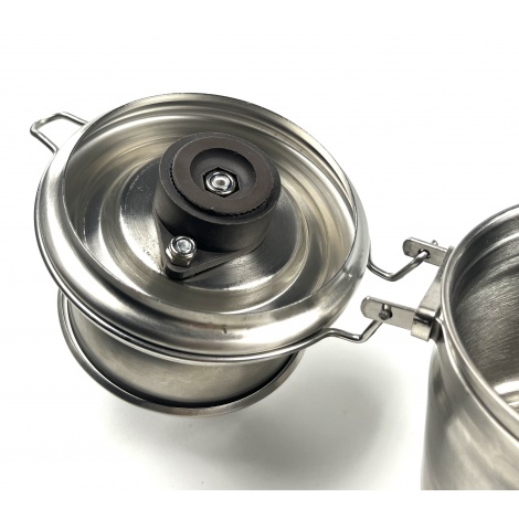 Stainless steel grinder Kaffia Silver Mill