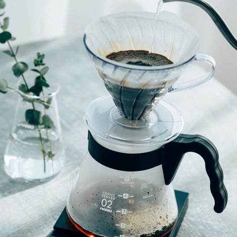 Hario V60 Pour Over Craft - Black (VCND-02B-EX)