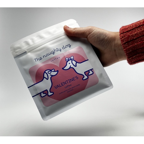 Kawa walentynkowa Naughty Dog 200g