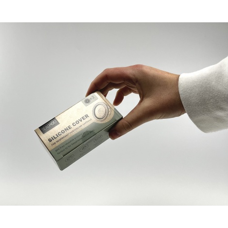 2x Sealpod replacement cap for Nespresso VertuoLine® and Vertuo® capsules.