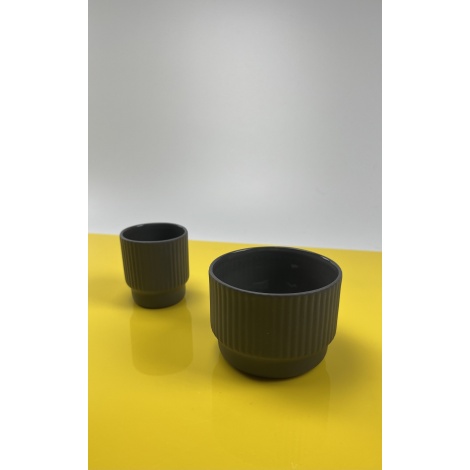 Skodelica Kaffia Style Espresso 60 ml - temno siva