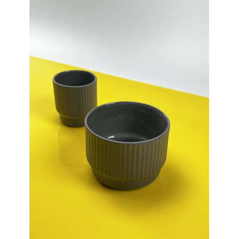 Cup Kaffia Style Cappuccino 130 ml - dark grey