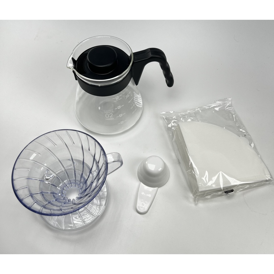 Hario V60 Pour Over Craft - negru (VCND-02B-EX)