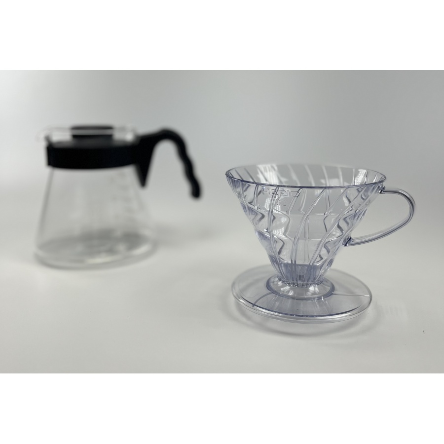 Hario V60 Pour Over Craft - черен (VCND-02B-EX)