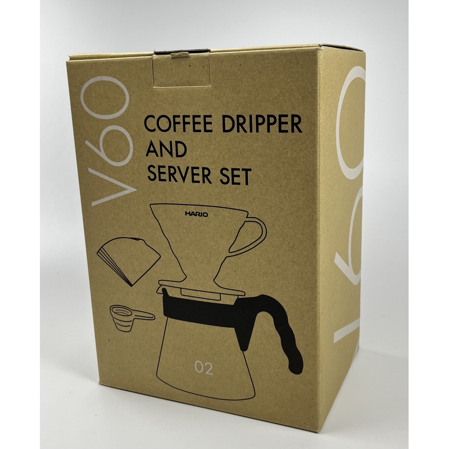 Hario V60 Pour Over Craft - crni (VCND-02B-EX)