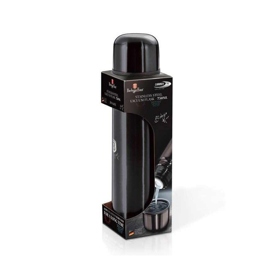 Termoska 0,75 l Carbon PRO Line - POPUST/KOSMETIČNA NAPAKA