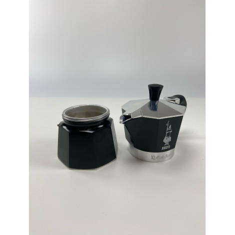 Bialetti Moka Express 3 moka hrniec čierny - POUŽITÝ/ROZPOČÍTANÝ