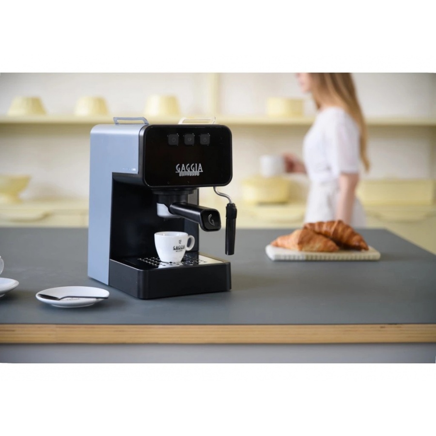 Pákový kávovar GAGGIA Deluxe Espresso - sivý
