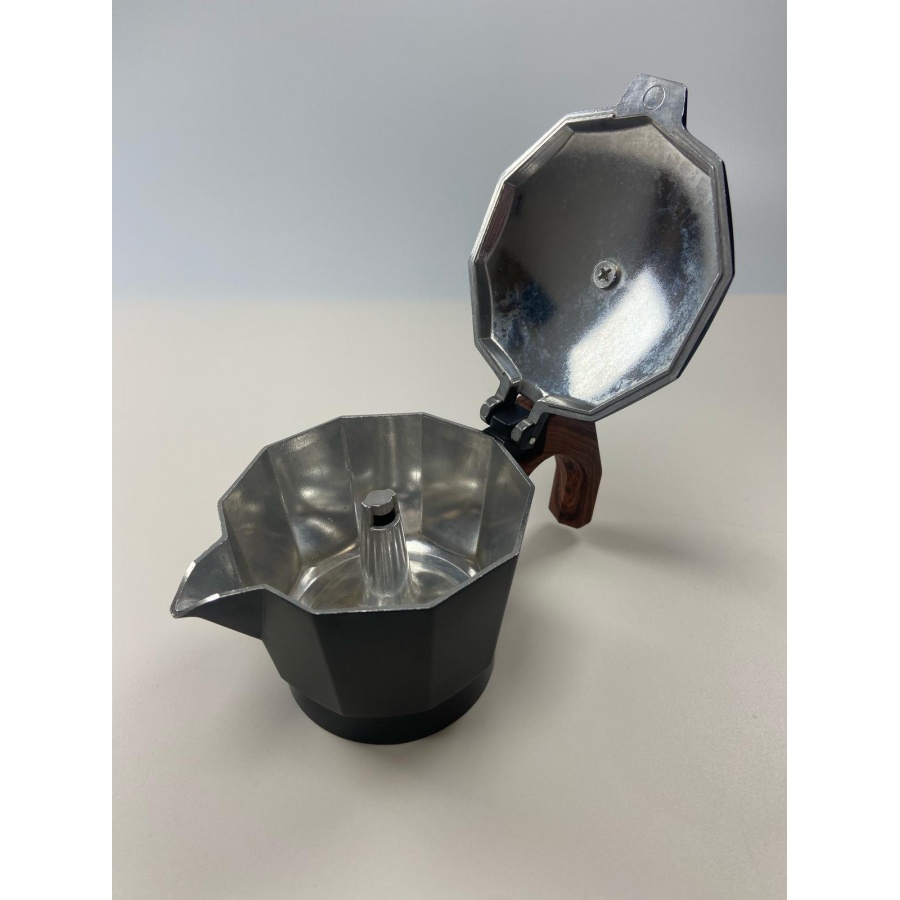 Moka pot Kaffia Black 3 cups - USED/DISCOUNTED