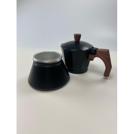 Moka pot Kaffia Black 3 cups - USED/DISCOUNTED