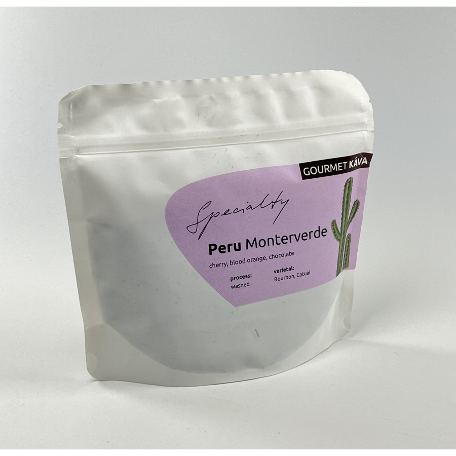 GourmetKáva Specialty Peru Monterverde 250g