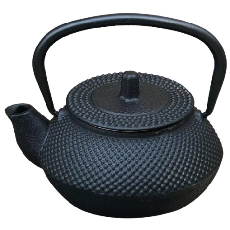 Kaffia cast iron teapot 350ml black