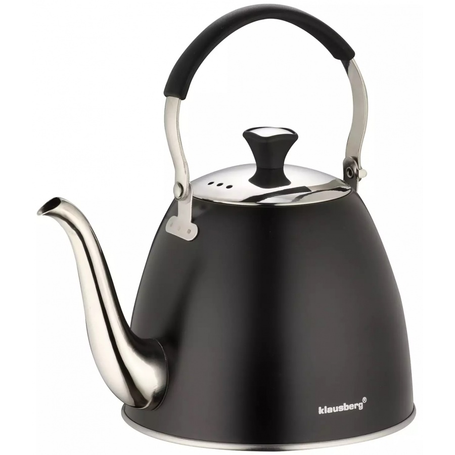 Teapot Gooseneck black Klausberg