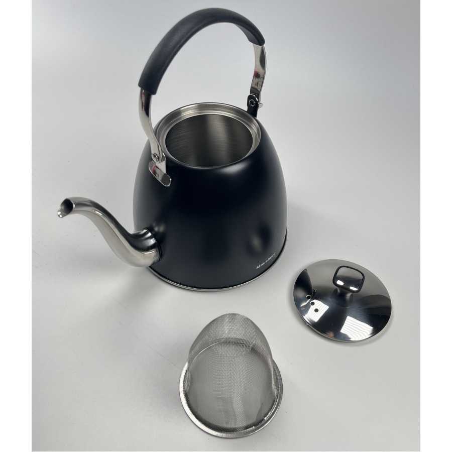 Teapot Gooseneck black Klausberg