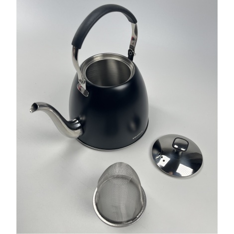Teapot Gooseneck black Klausberg