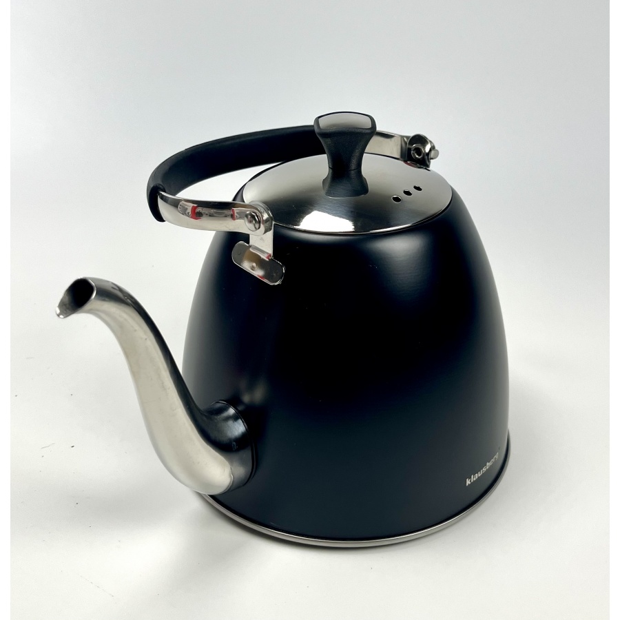 Teapot Gooseneck black Klausberg