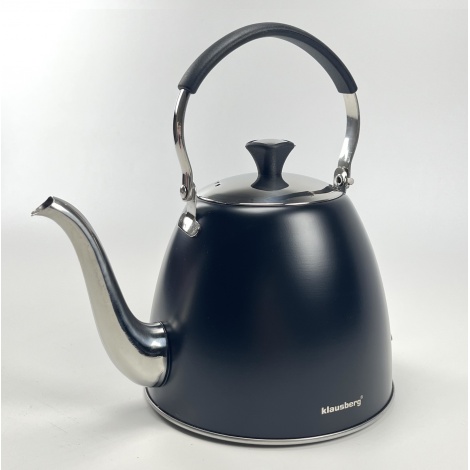 Teapot Gooseneck black Klausberg