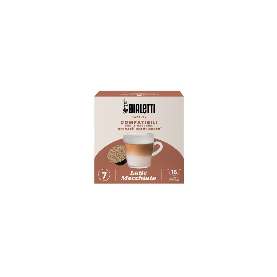 Kapsule Bialetti Dolce Gusto® Latte Macchiato 16 ks