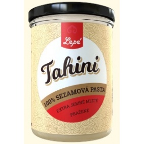 Lepé Tahini 400g - 100% pastă de susan, fără gluten și ulei de palmier