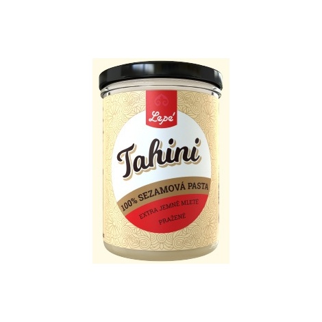 Lepé Tahini 400g - 100% pasta sezamowa, bez glutenu i oleju palmowego