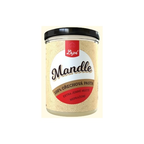 Lepé Mandlové máslo 400g - 100% přírodní ořechová pasta