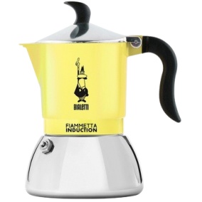 Bialetti Moka Induction Fiammetta - 2 filiżanki żółty NOWOŚĆ
