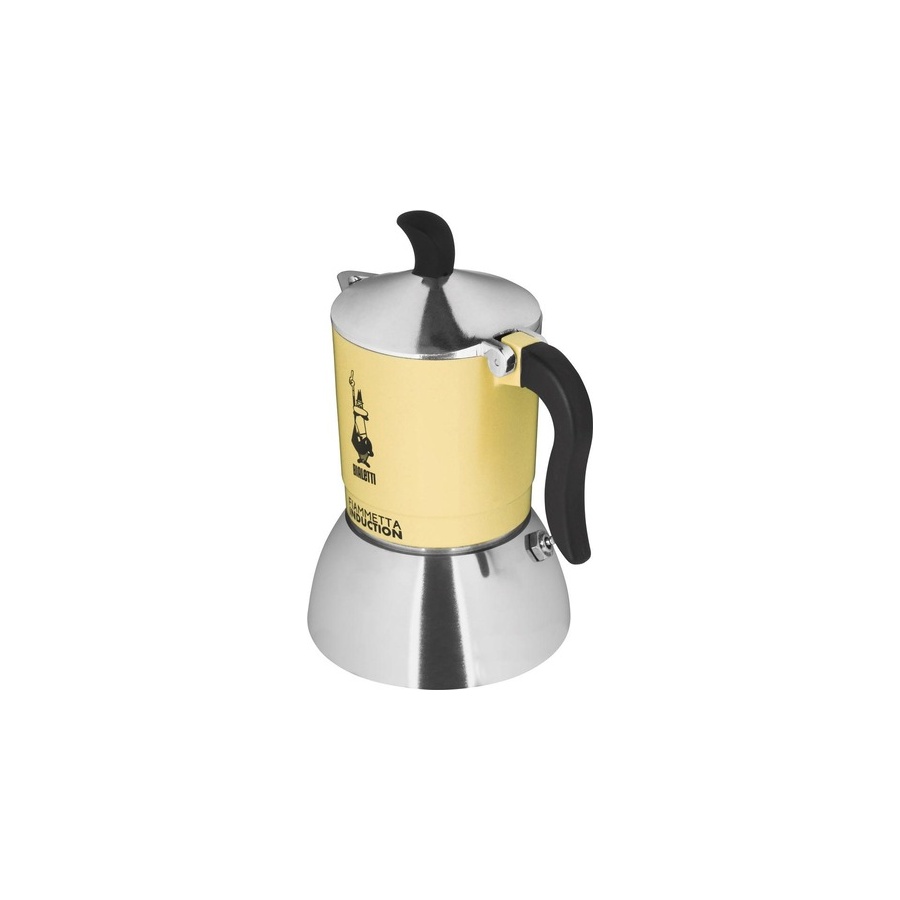 Bialetti Moka Induction Fiammetta - 2 filiżanki żółty NOWOŚĆ