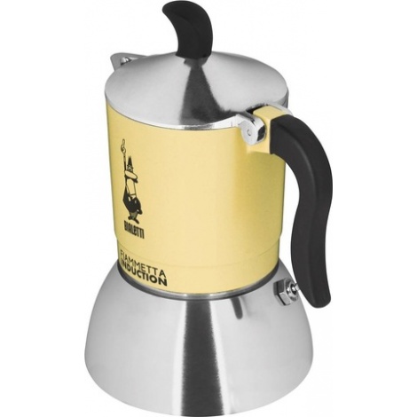Bialetti Moka Induction Fiammetta -  2 šálky žlutá NEW