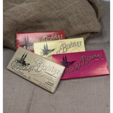 Milk chocolate Bonnat Java 65%