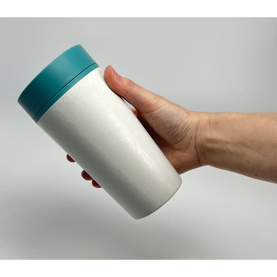 Cupă circulară (rcup) Cretă și acvamarin 340 ml