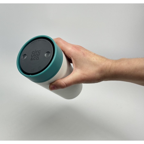 Kelímek Circular Cup (rcup) Chalk and Aquamarine 340 ml