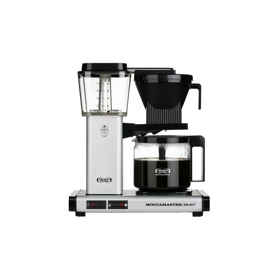 BAZAR - Kávovar Moccamaster KBG Select MATT SILVER