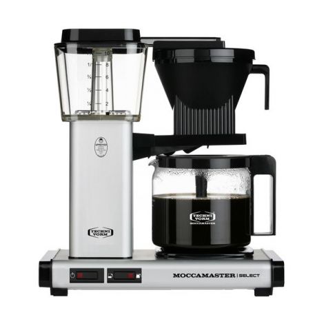 BAZAR - Cafetieră Moccamaster KBG Select MATT SILVER