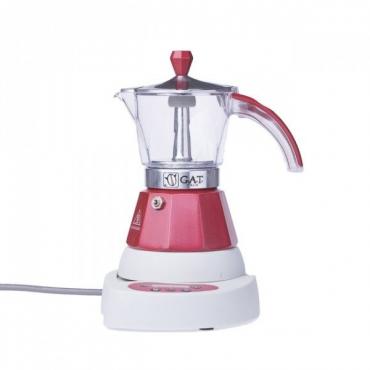 GAT Vintage 2-4 Elektromos Mocha Kettle Red