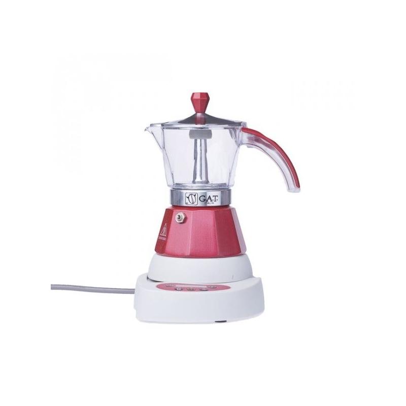 GAT Vintage 2-4 Elektromos Mocha Kettle Red