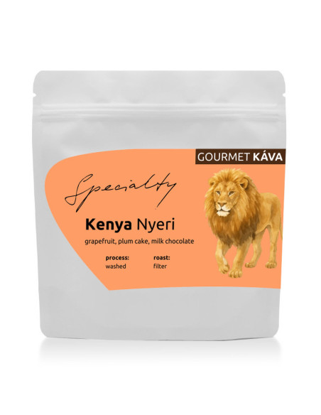 GourmetKáva Specialty - Kenya Nyeri 250g