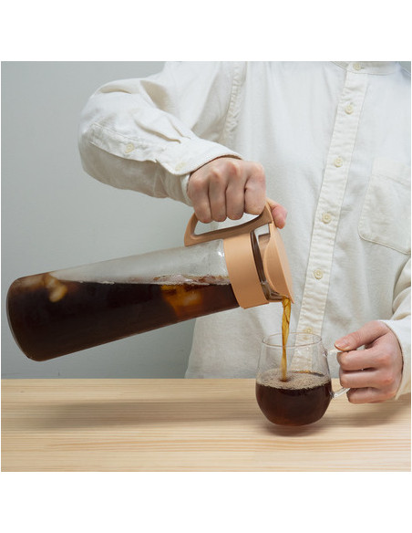 Kávovar na studenou kávu Hario Mizudashi  - Mocha 1l