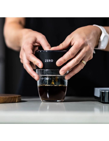 Aparat de cafea de călătorie Trinity Zero - negru