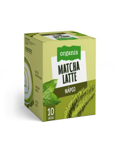 Organis Matcha Latte 10 x 17 g