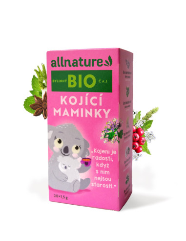 Allnature Organic Herbal Tea Breastfeeding Moms 20x1,5 g