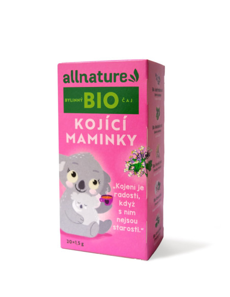 Allnature Organiczna Herbatka Ziołowa dla Mam Karmiących Piersią 20x1,5 g
