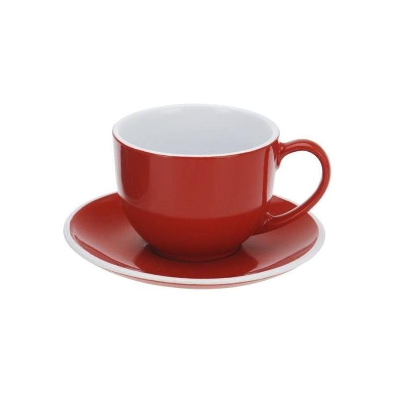 Cappuccino cup 220ml red