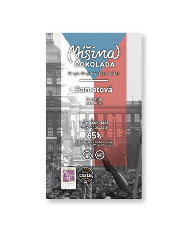 Zmiešaná čokoláda Velvet 65% 50g