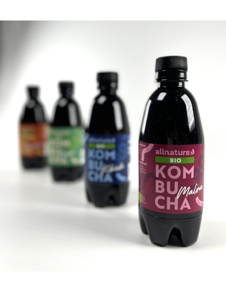 Allnature Malina Kombucha BIO 330 ml