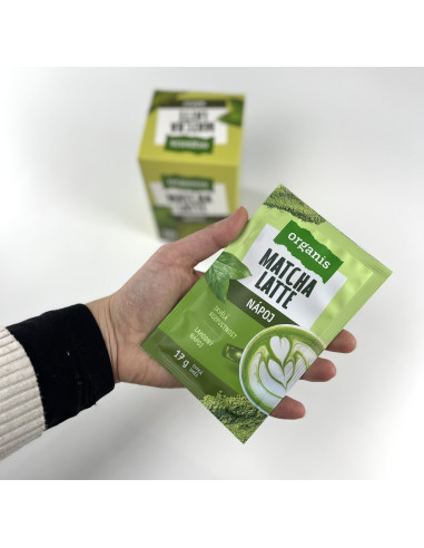 Allnature Organis Matcha Latte 10 x 17 g