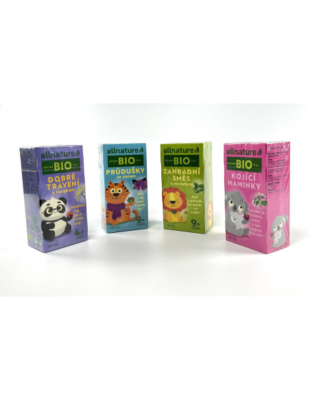 Allnature Organiczna herbatka dla dzieci Dobre trawienie z koprem włoskim 20x1,5 g