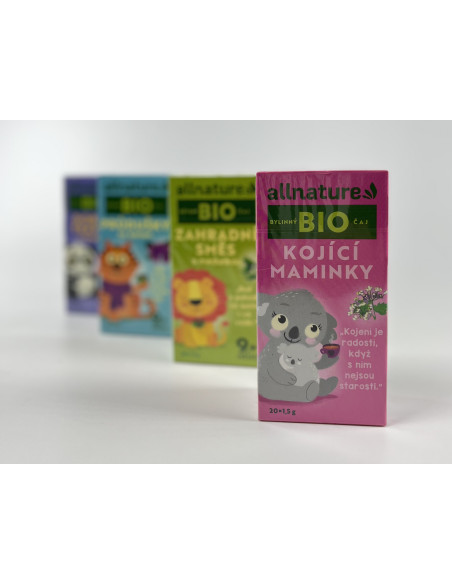Allnature BIO Bylinný čaj Kojící maminky 20x1,5 g