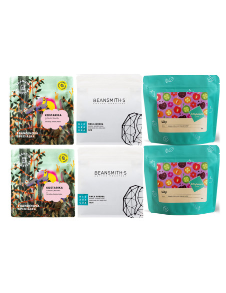 Predplatné kávy - výberové pražiarne