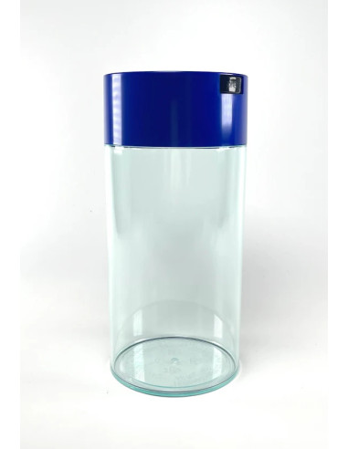 Vakuová dóza Tightvac 680g - průhledná + modrá