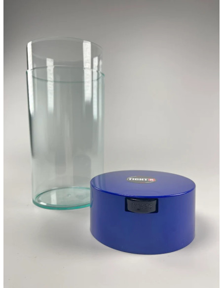 Cutie de vid Tightvac 680g - transparent + albastru